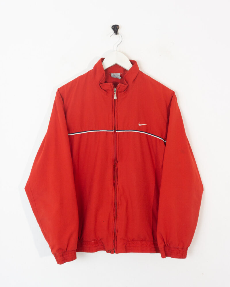 Nike vintage 00s red track jacket M - Imagen 2