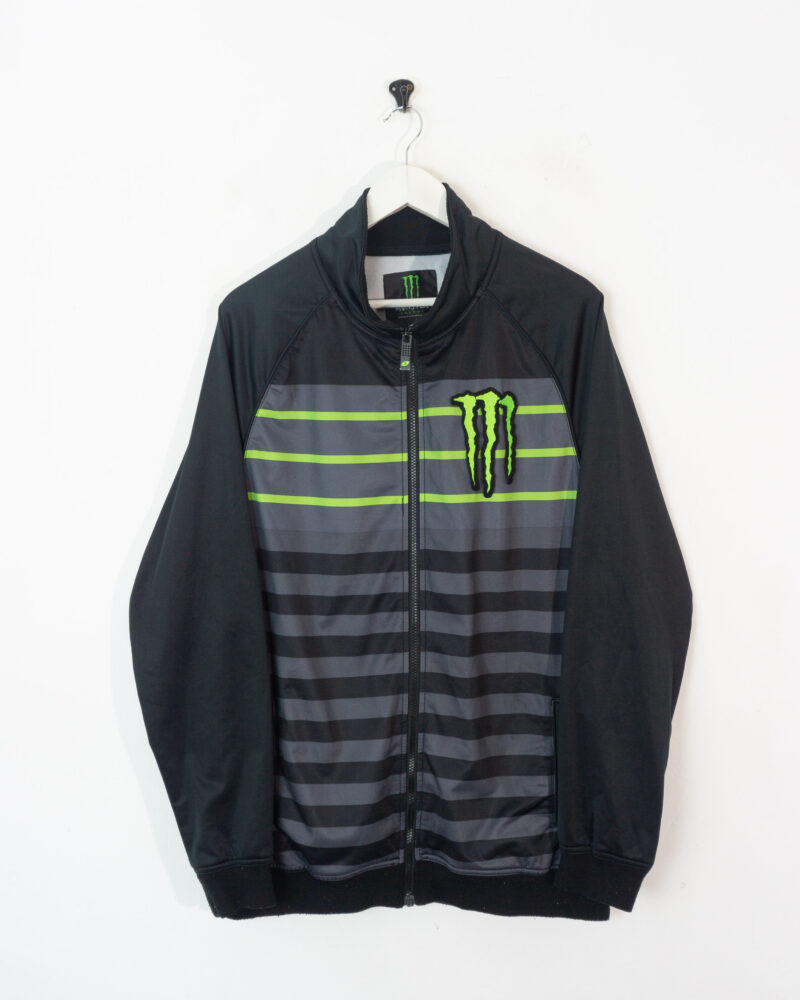 Monster black track jacket XL - Imagen 2