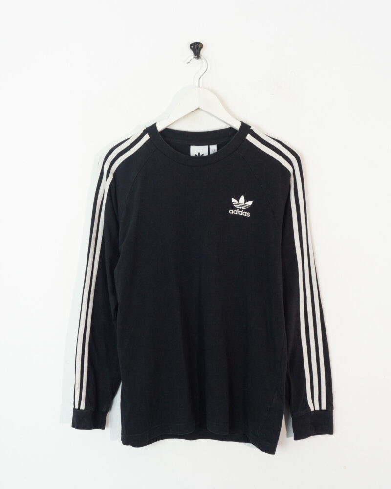 Adidas black l/s tee M - Imagen 2