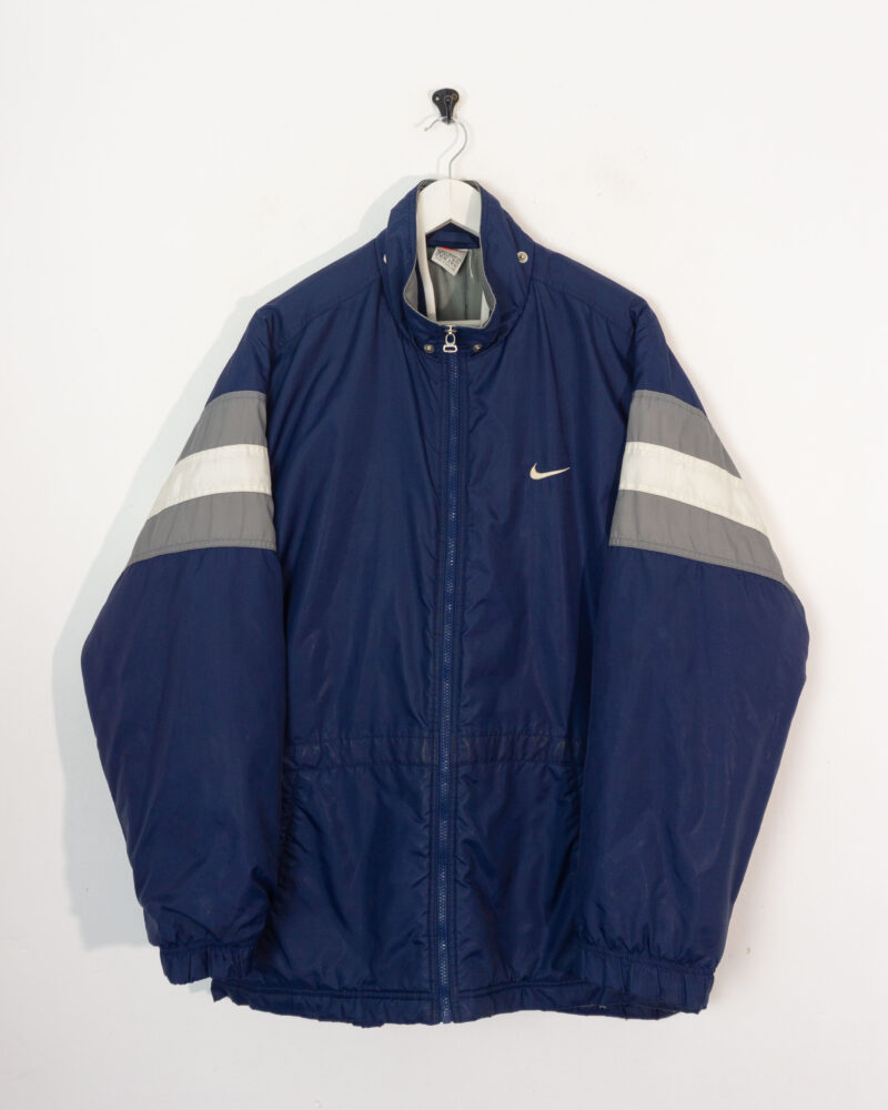 Nike vintage 90s navy coat XL - Imagen 2