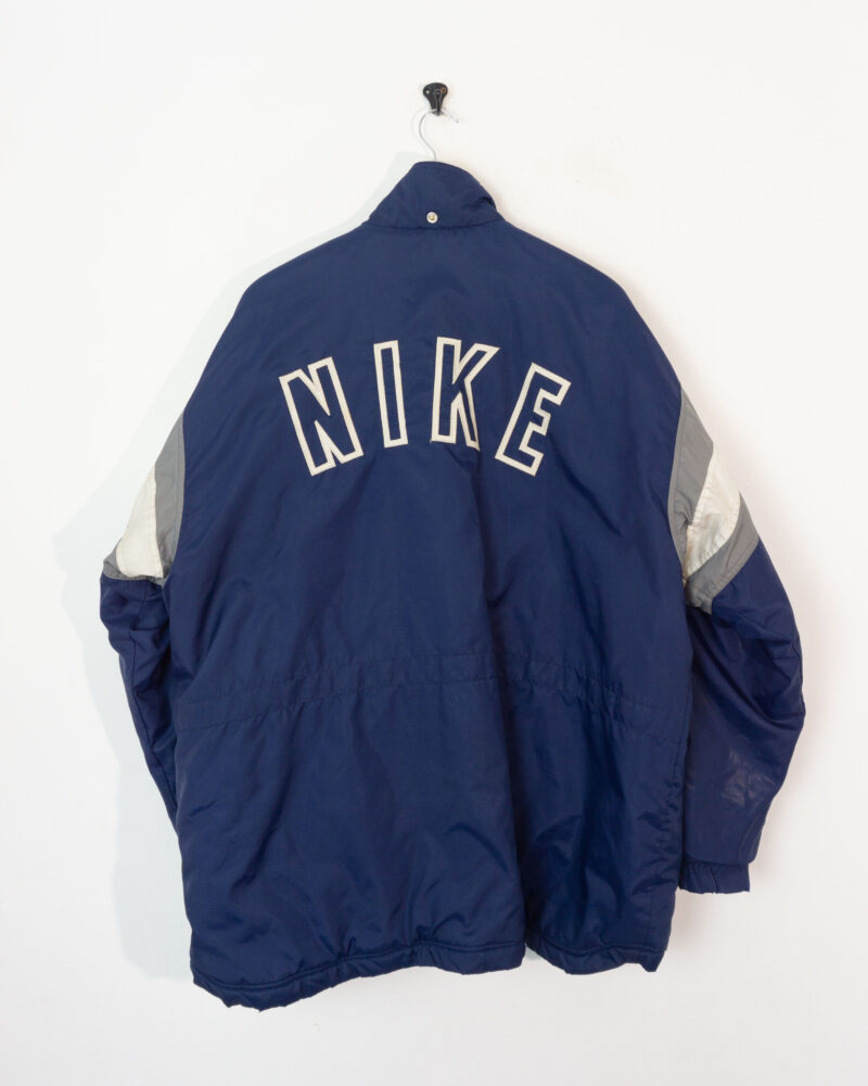 Nike vintage 90s navy coat XL - Imagen 3