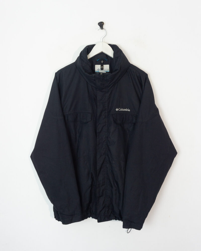 Columbia black winter jacket XL - Imagen 2