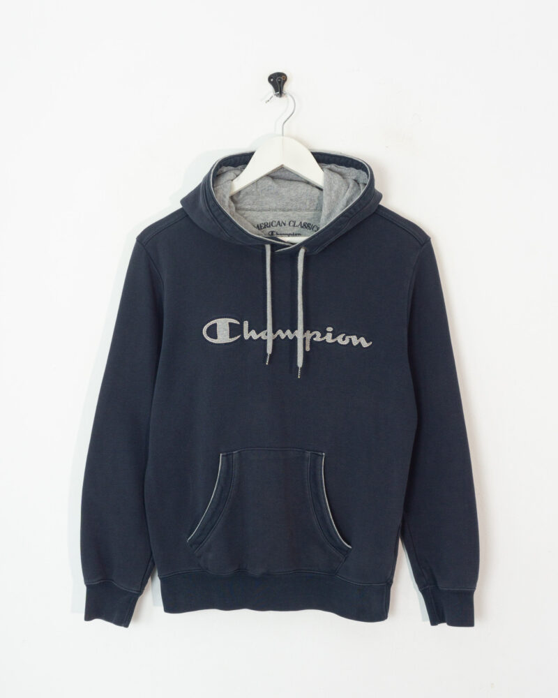 Champion navy hoodie S - Imagen 2