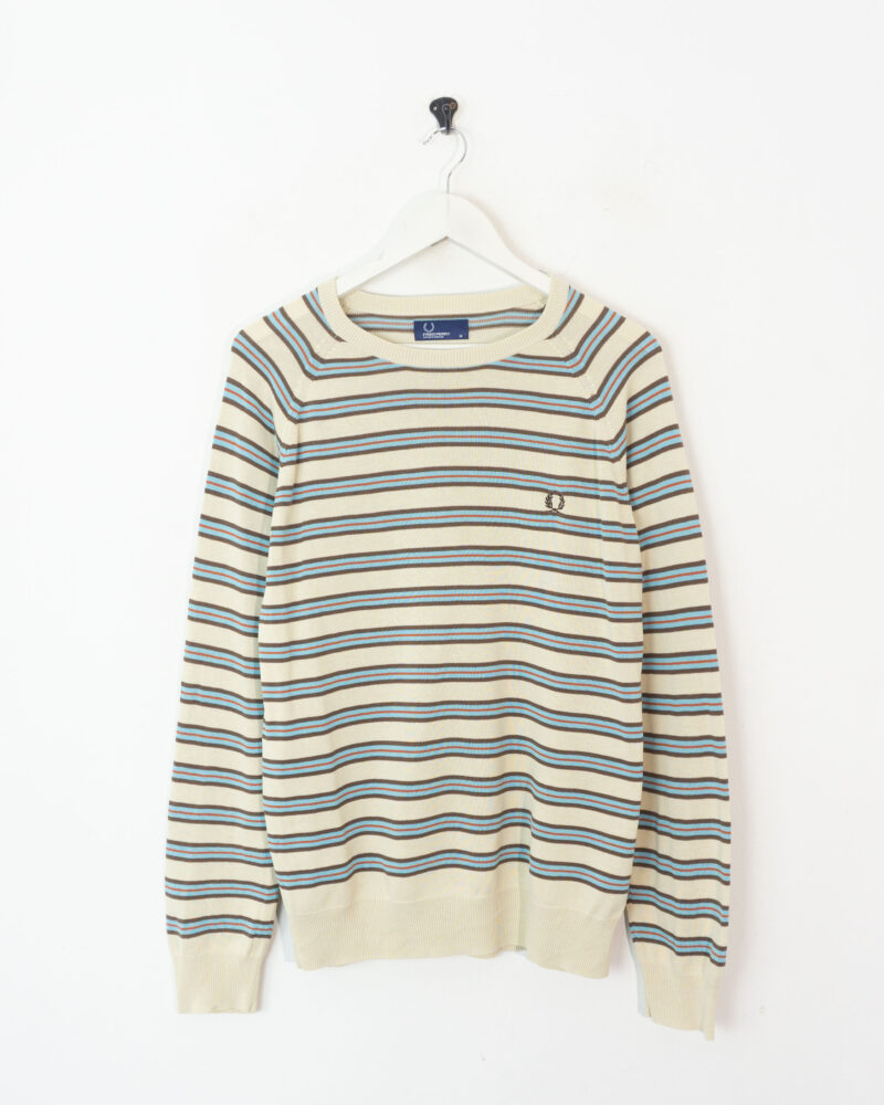 Fred Perry stripes sweater XL - Imagen 2