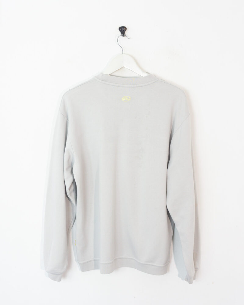 Quiksilver vintage 90s grey sweatshirt M - Imagen 6