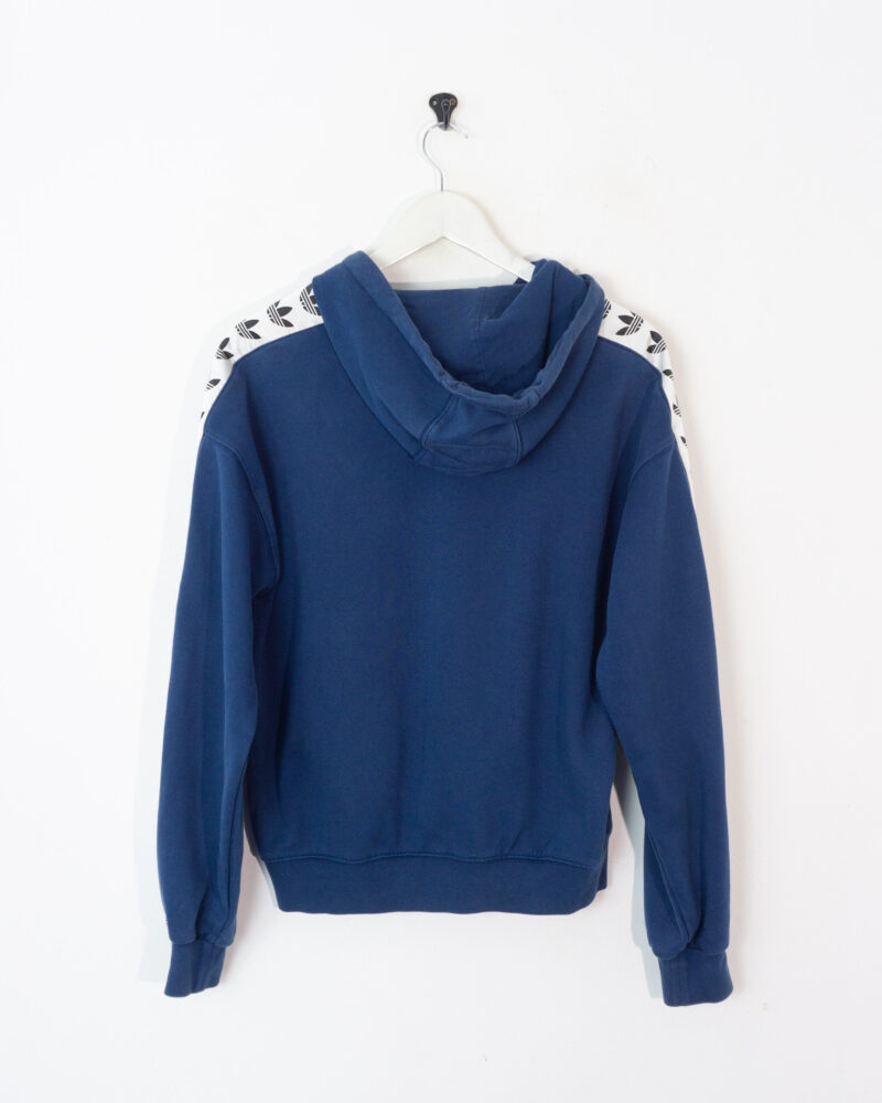 Adidas navy hoodie S - Imagen 3