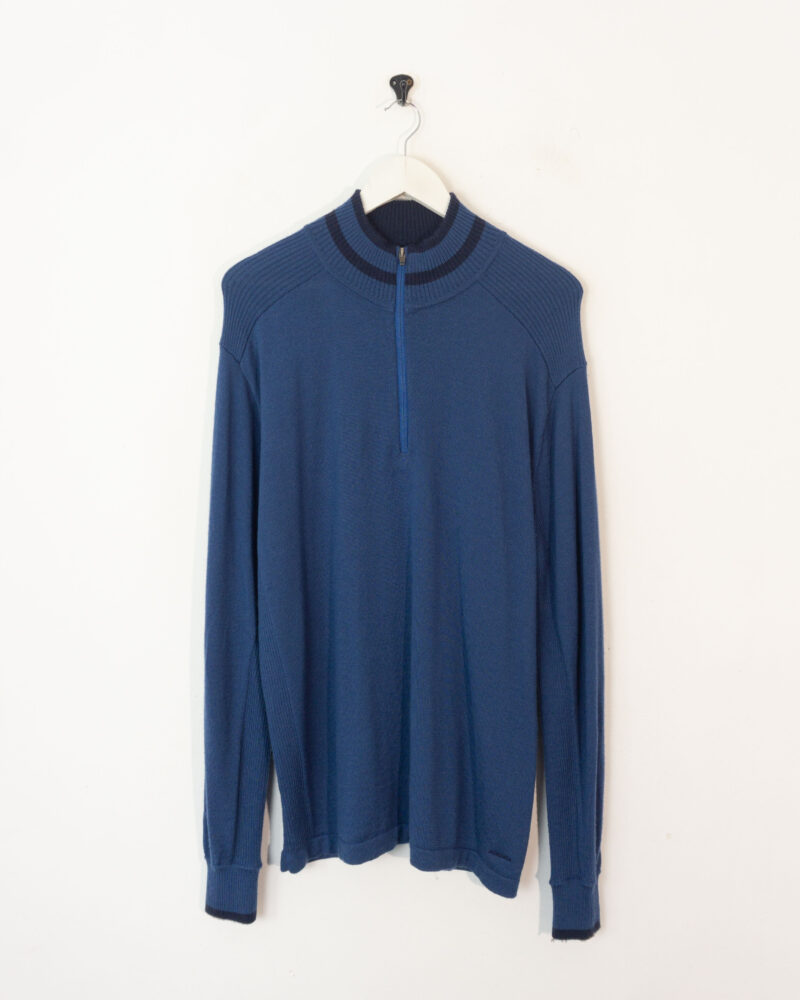 Patagonia 1/4 zip blue sweater 2XL - Imagen 2