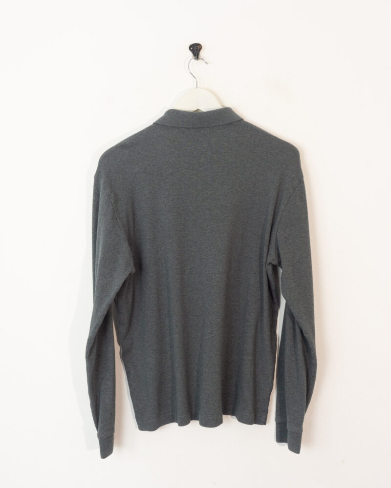 Hugo Boss grey l/s polo L - Imagen 3