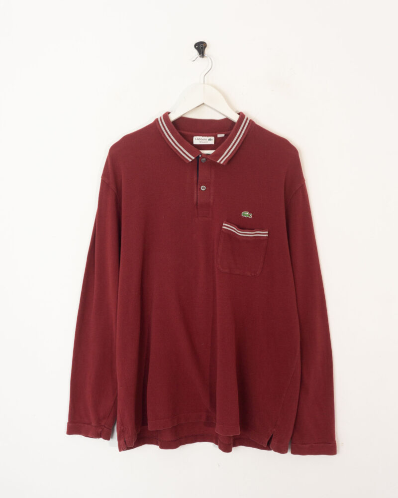 Lacoste red l/s polo XXL - Imagen 2