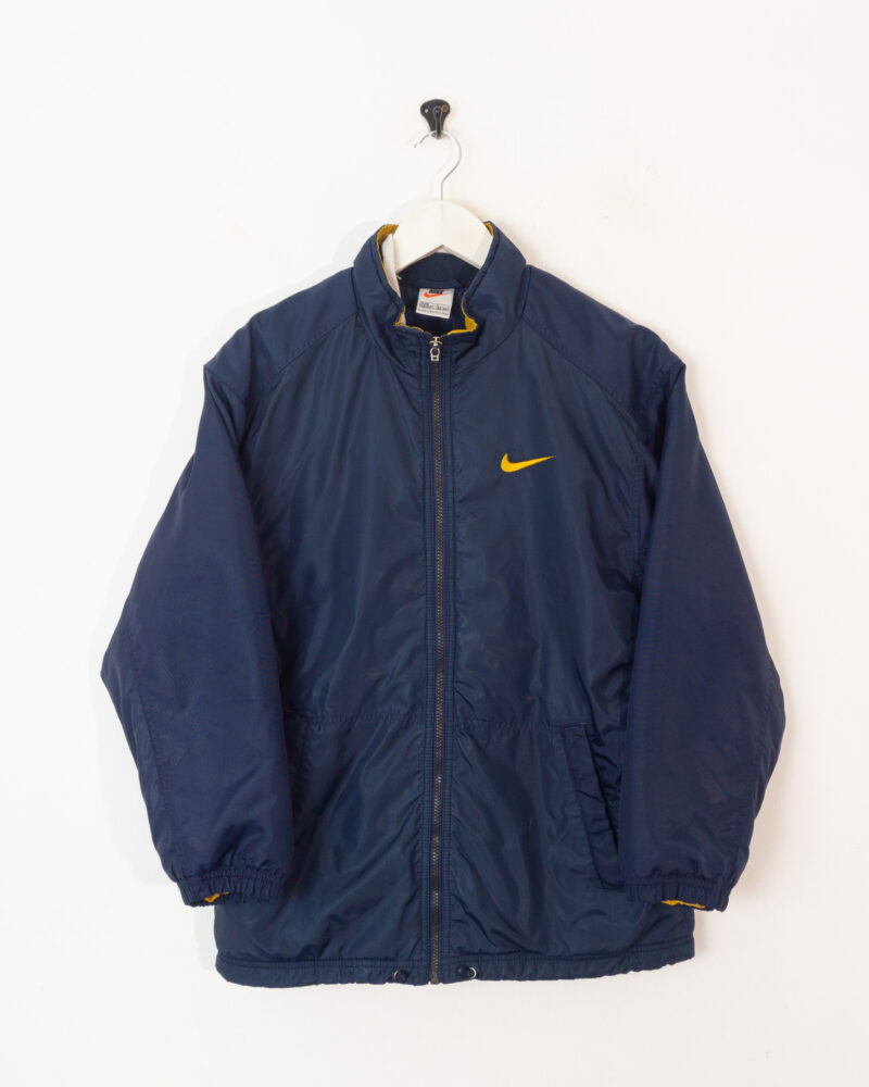 Nike vintage 90s navy coat S - Imagen 2