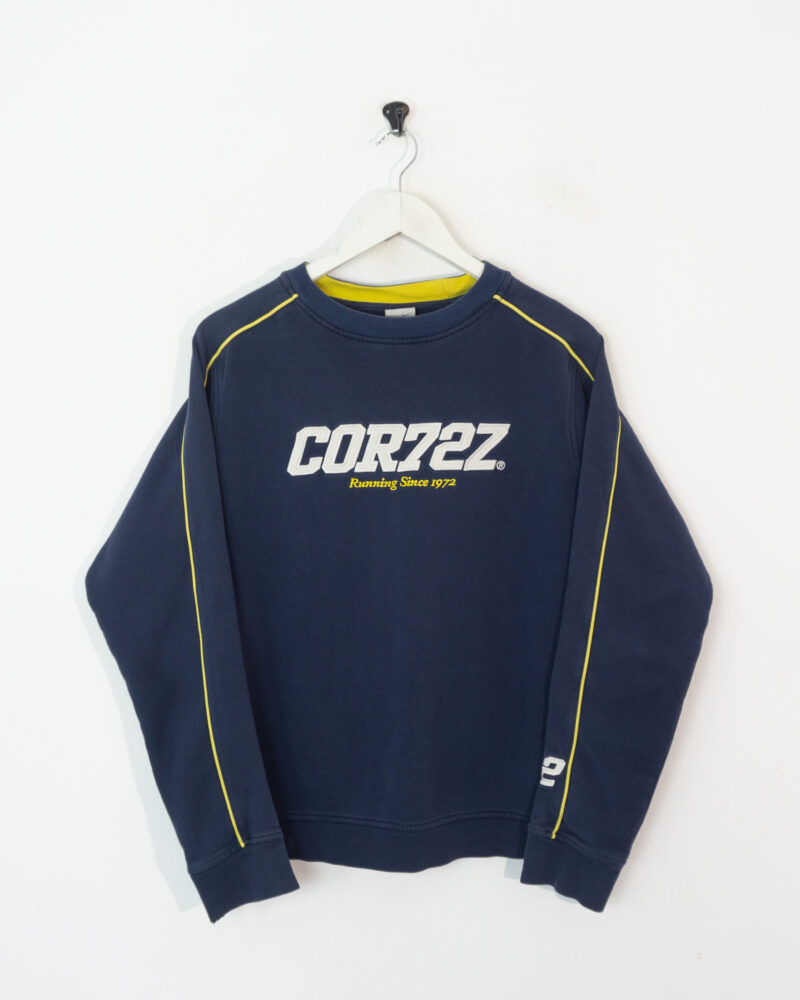 Nike Vortez vintage 00s navy sweatshirt M - Imagen 2