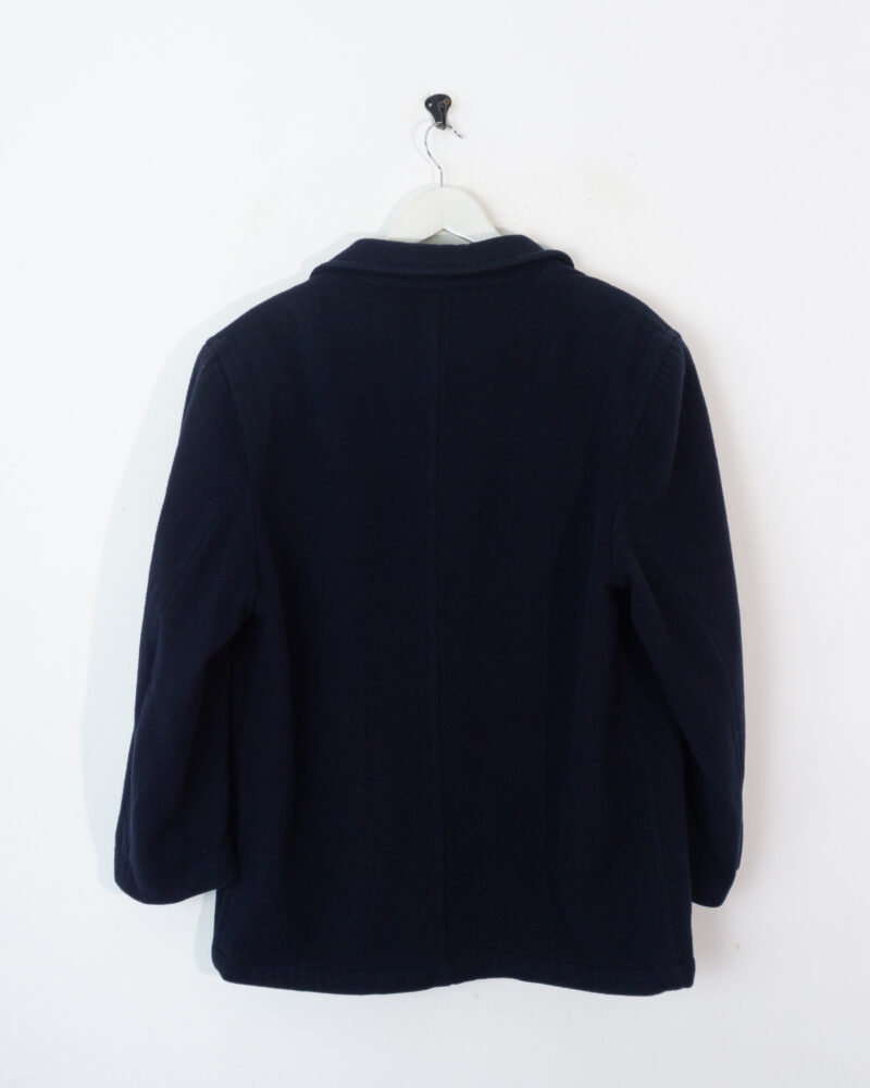 Yves Saint Laurent vintage 90s navy wool jacket 56 - Imagen 3