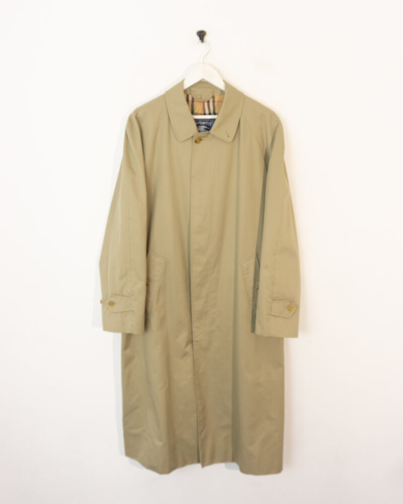 Burberrys vintage 90s beige trench coat XL - Imagen 2