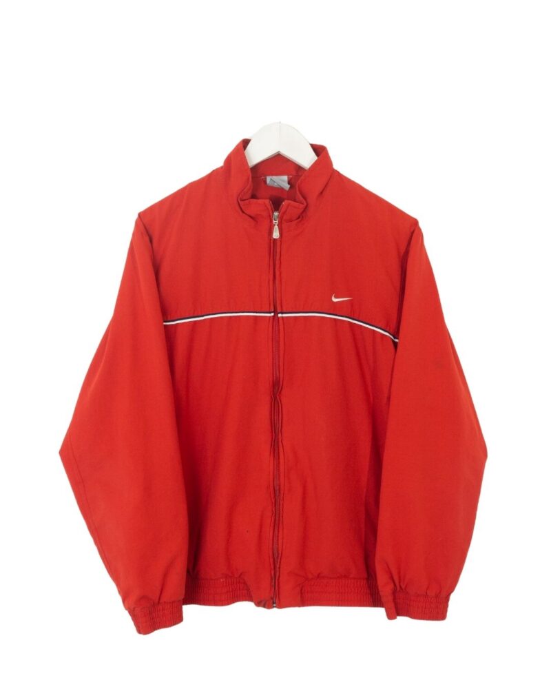 Nike vintage 00s red track jacket M