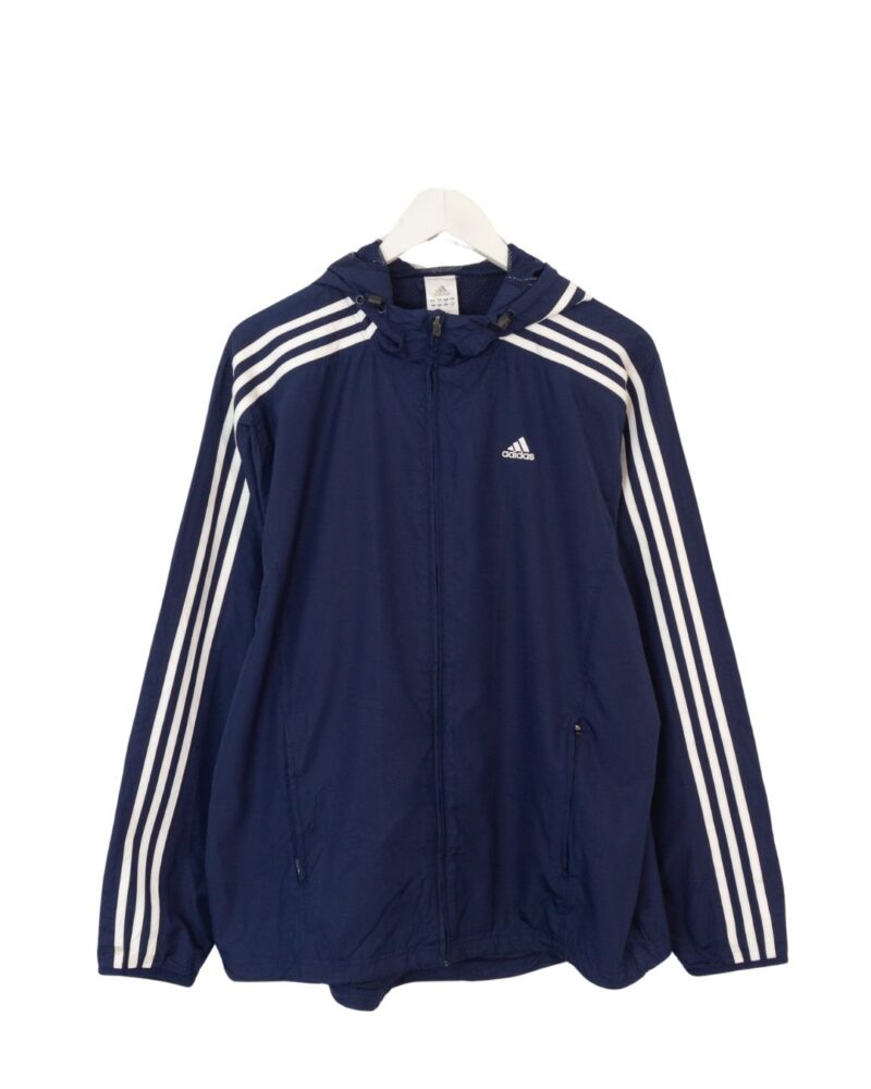 Adidas vintage 00s navy track jacket M