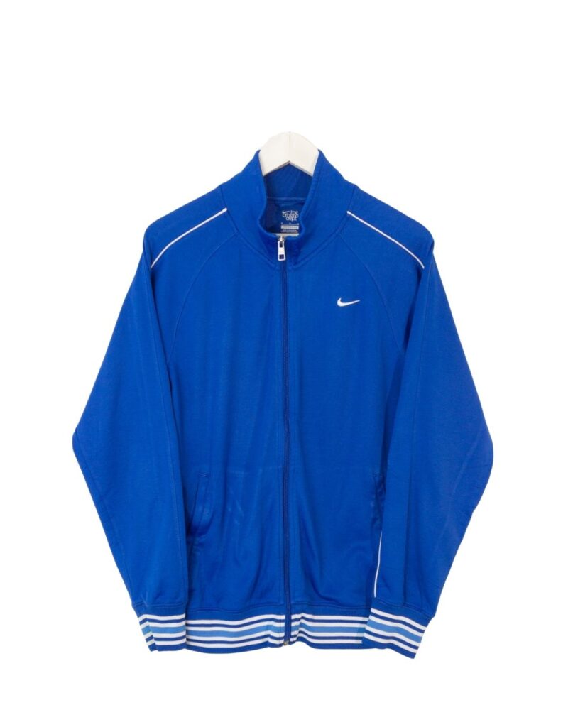 Nike blue track jacket M