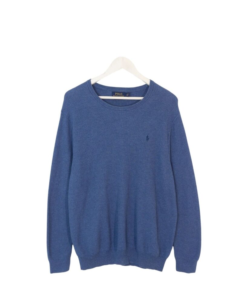 Ralph Lauren blue cotton sweater L