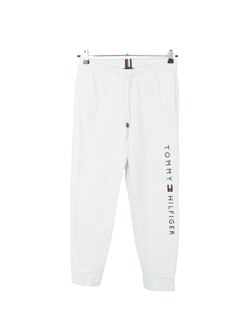 Tommy Hilfiger white track pants S