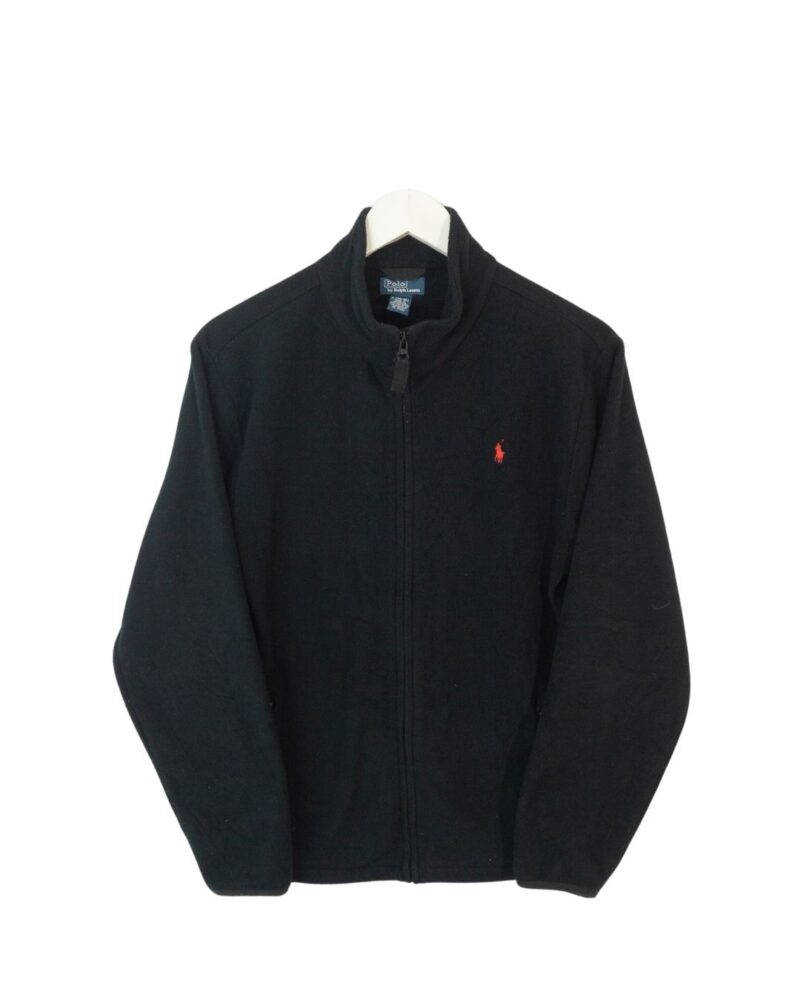 Ralph Lauren black fleece jacket S