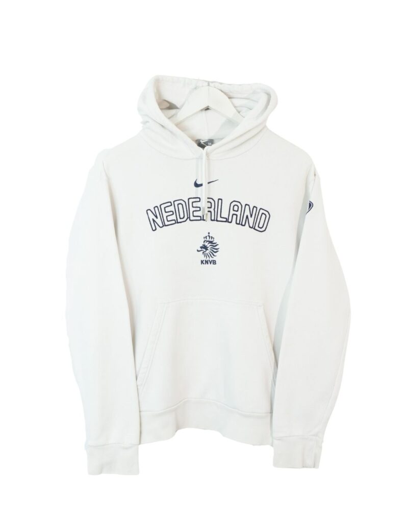 Nike vintage 00s Nederland white hoodie M