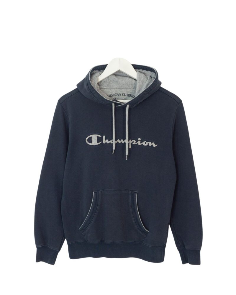 Champion navy hoodie S