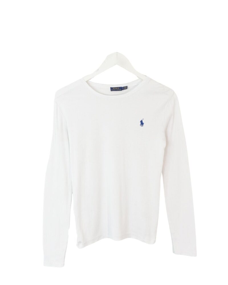 Ralph Lauren woman white l/s t-shirt S