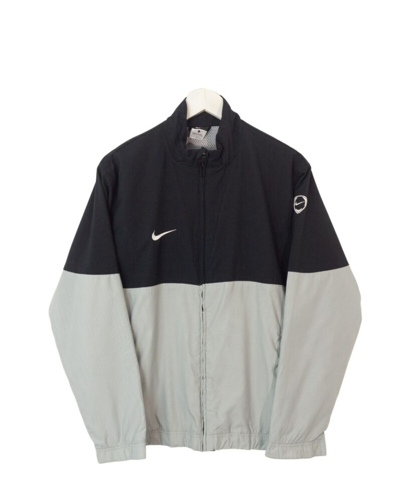 Nike grey/black track jacket L