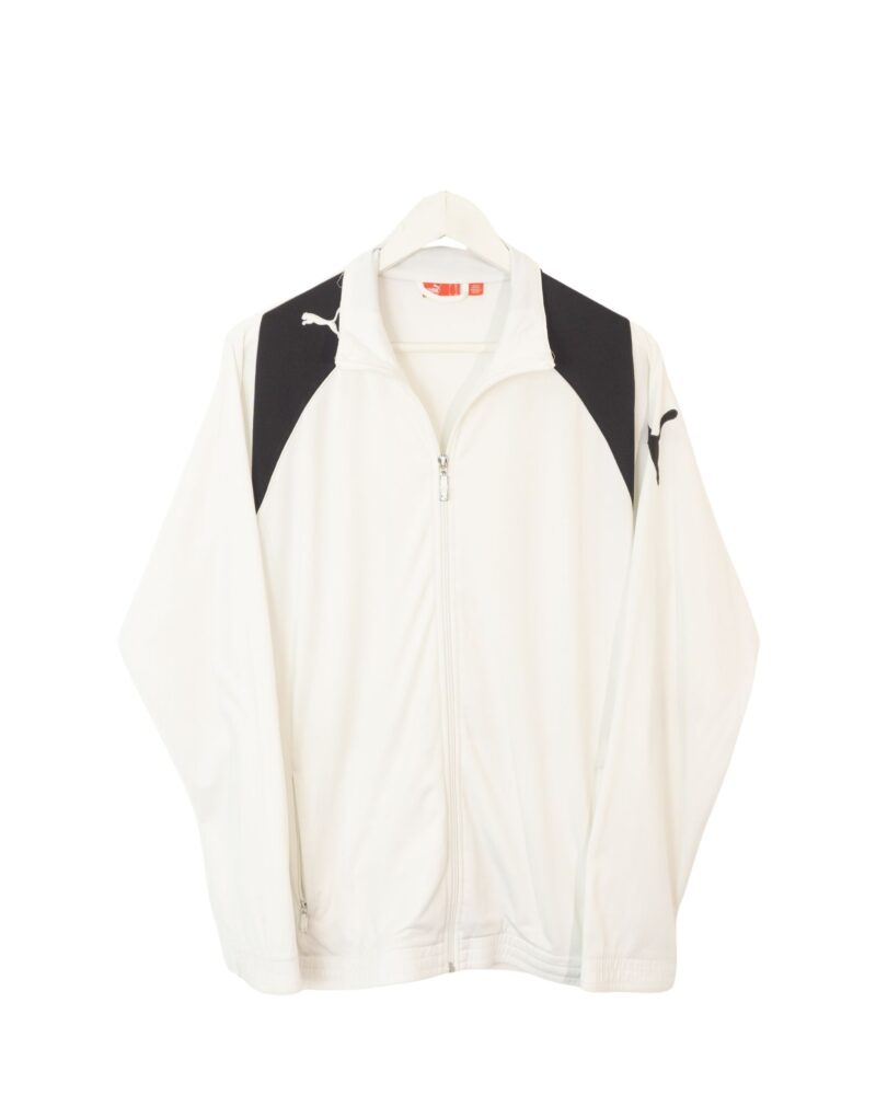 Puma white/black track jacket XXL