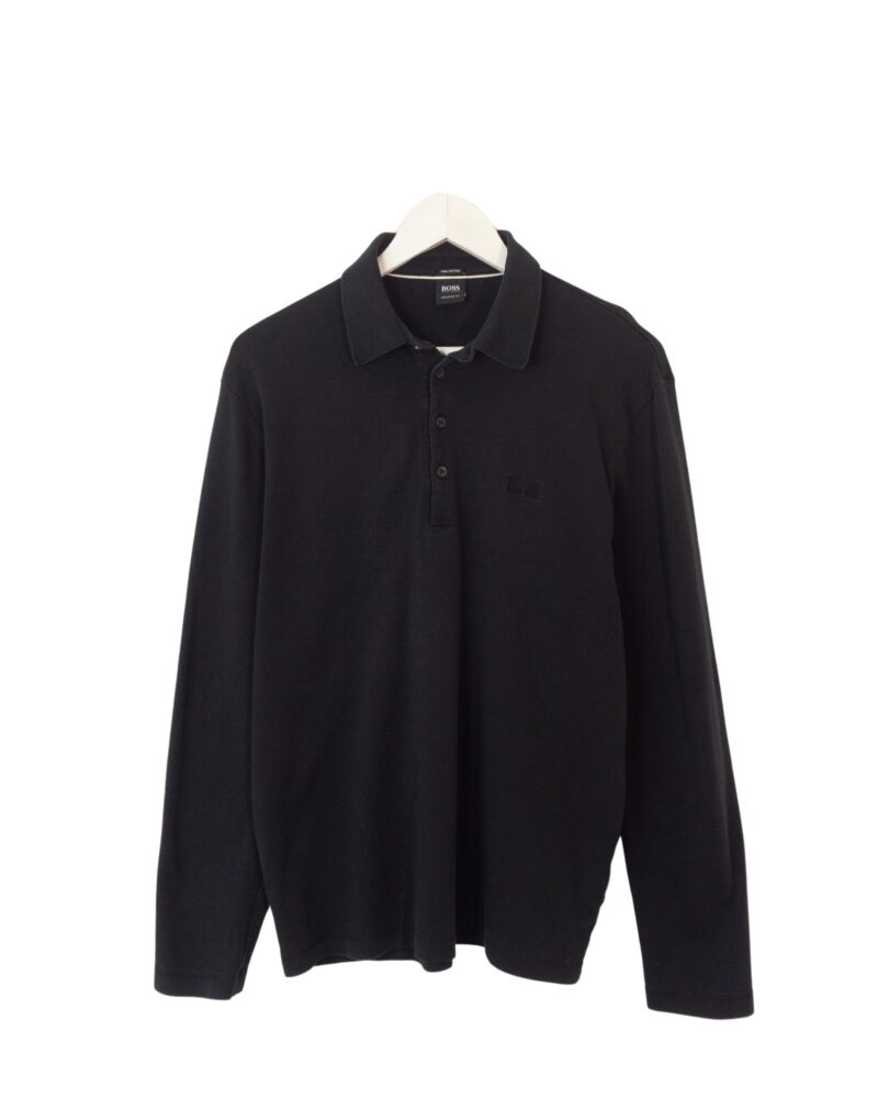 Hugo Boss black l/s polo L