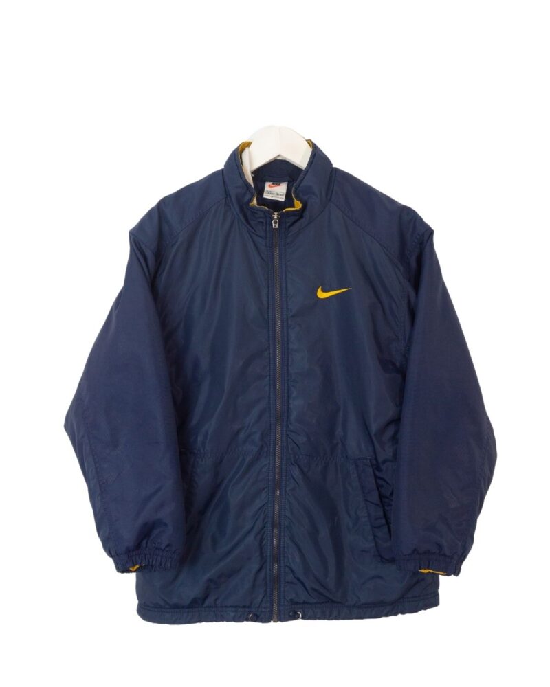 Nike vintage 90s navy coat S