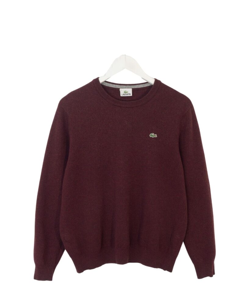 Lacoste vintage 00s brown sweater S