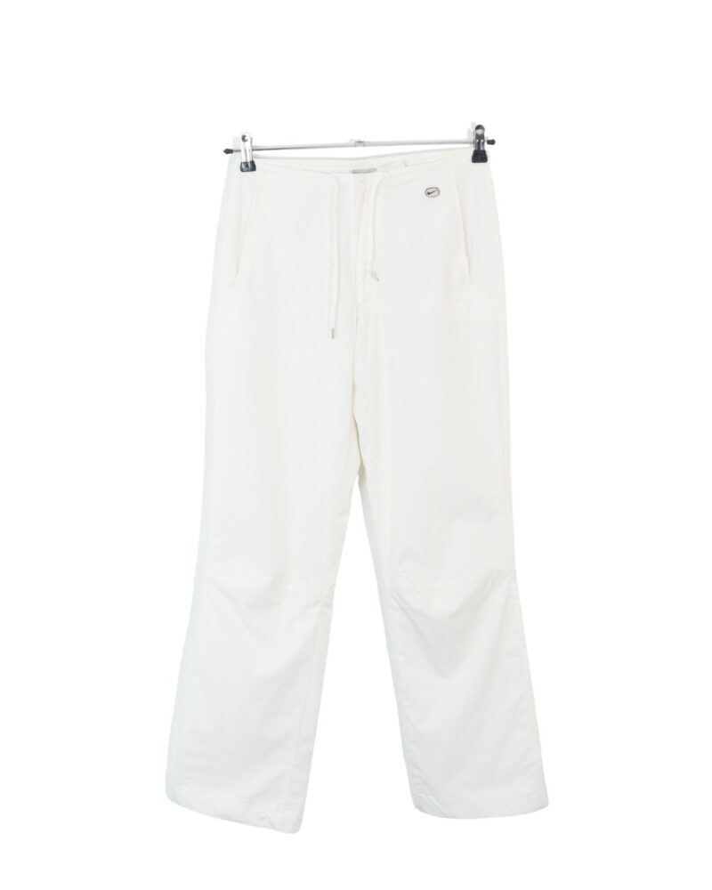 Nike vintage 00s woman white track pants S