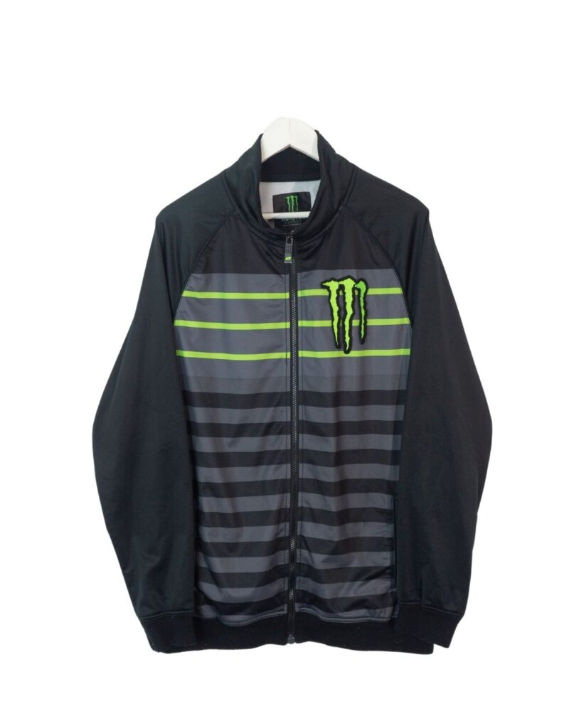 Monster black track jacket XL