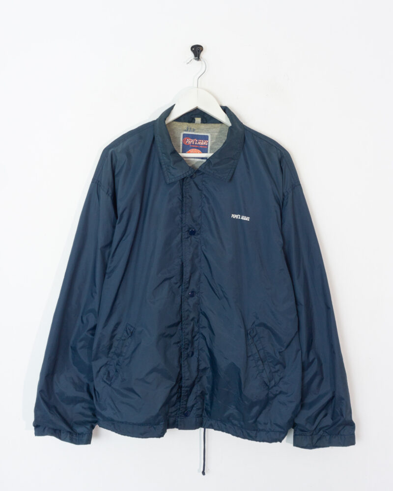 Pepe Jeans vintage 90s navy jacket M - Imagen 2