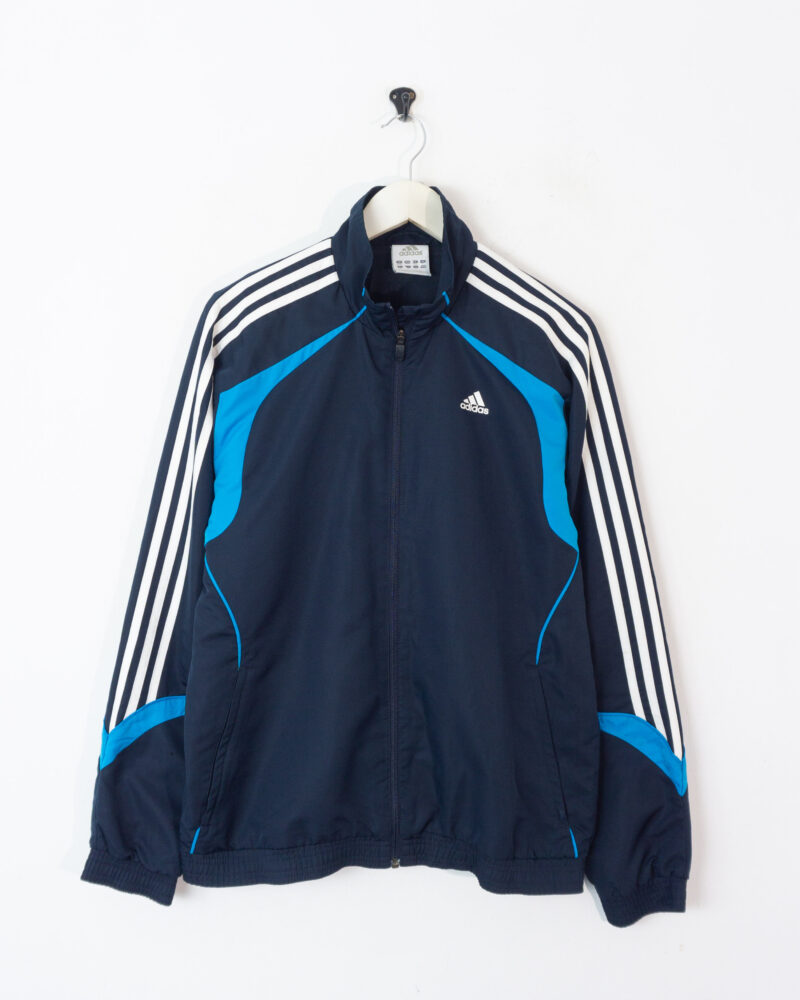 Adidas vintage 00s navy track jacket S - Imagen 2