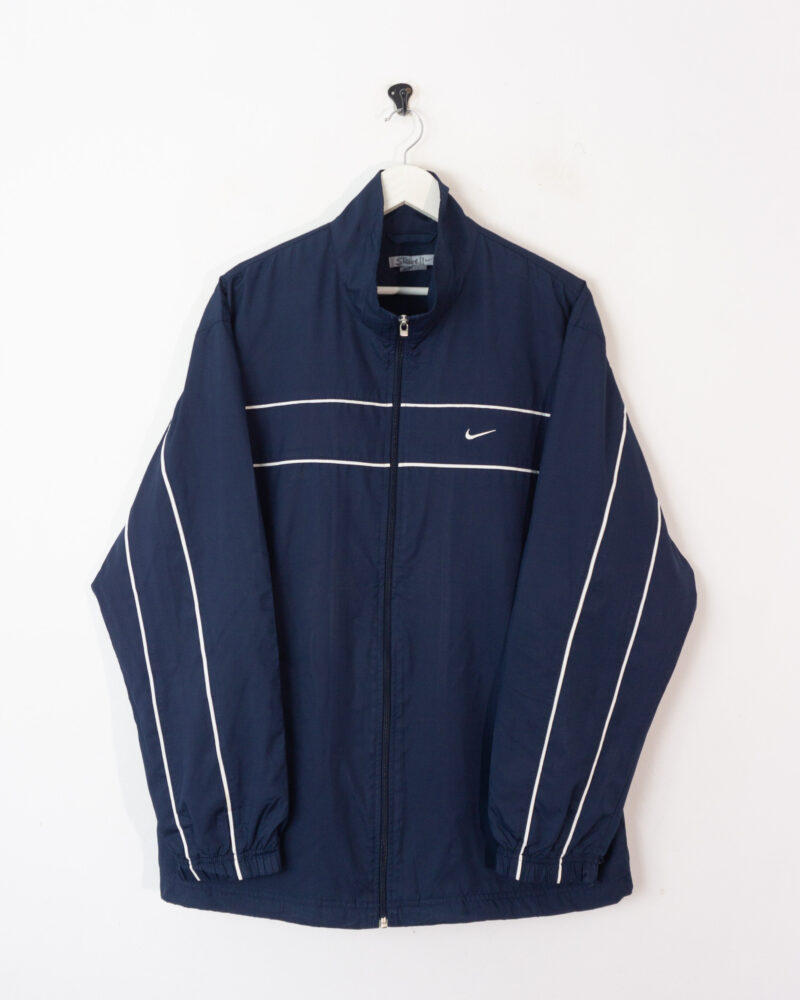 Nike vintage 00s navy track jacket XL - Imagen 2