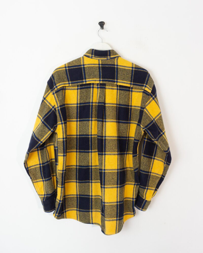 Roso Giallo Verde vintage 90s flannel shirt L - Imagen 3