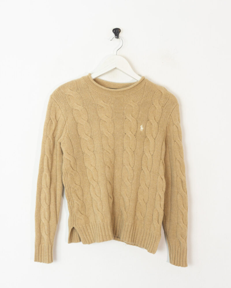 Ralph Lauren woman beige sweater S - Imagen 2