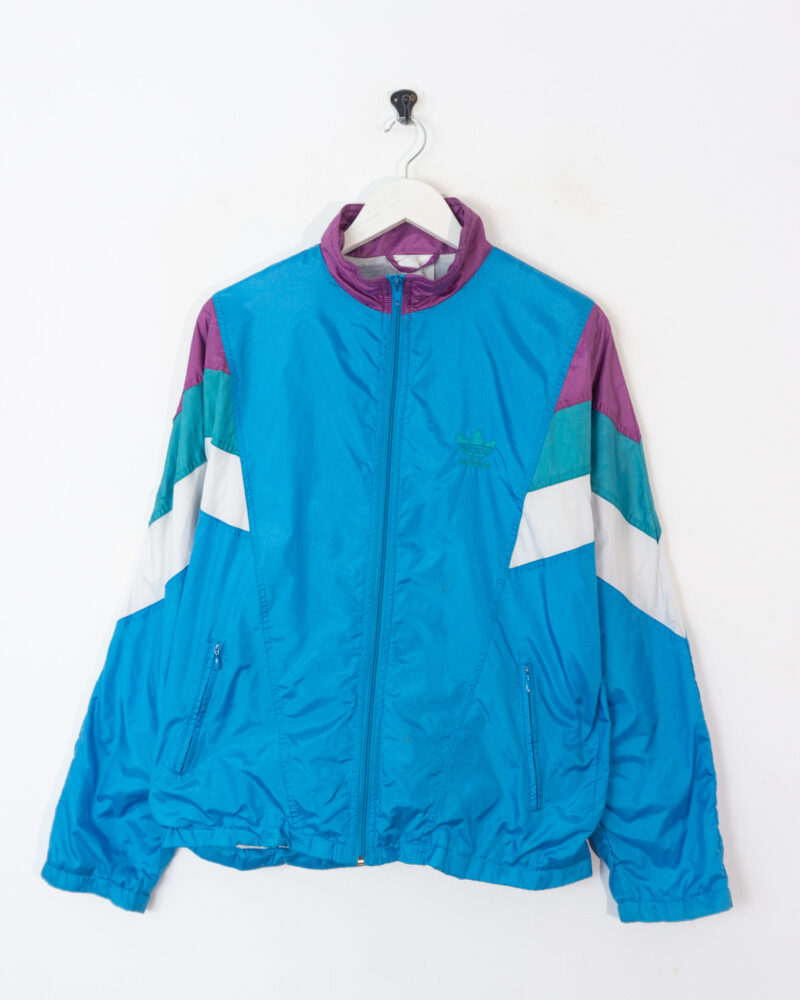 Adidas vintage 90s nylon jacket M - Imagen 2