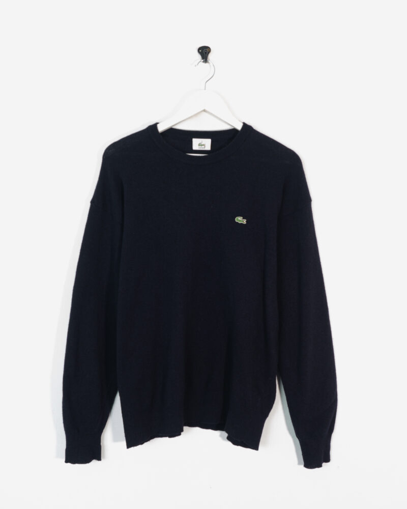 Lacoste vintage 00s navy sweater M - Imagen 2