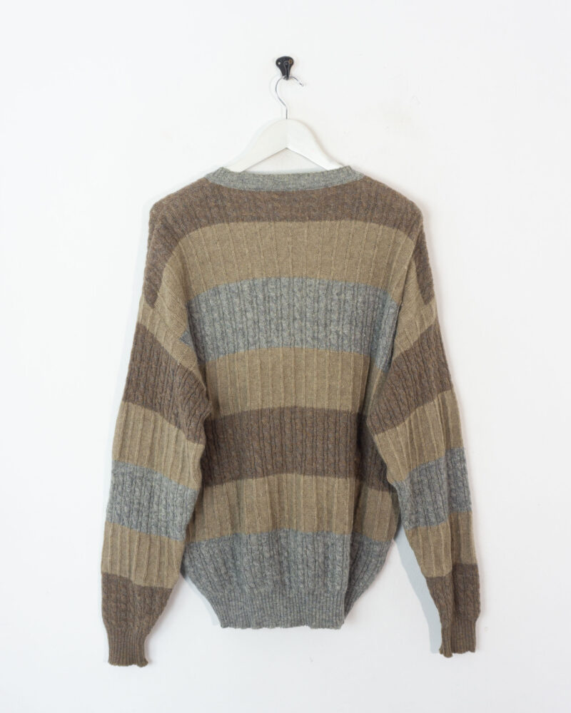 Lacoste vintage 90s wool sweater L - Imagen 3