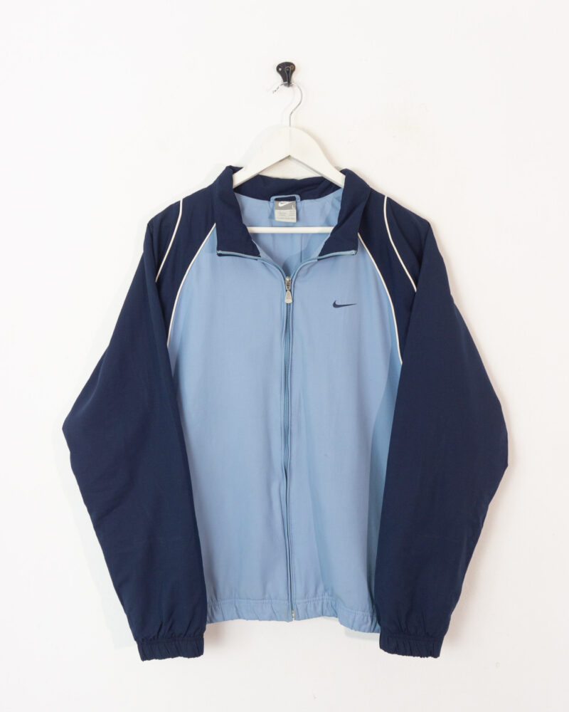 Nike vintage 00s blue track jacket L - Imagen 2