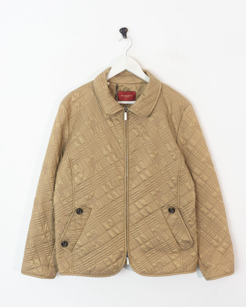 Burberrys vintage 90s woman sand jacket L - Imagen 2