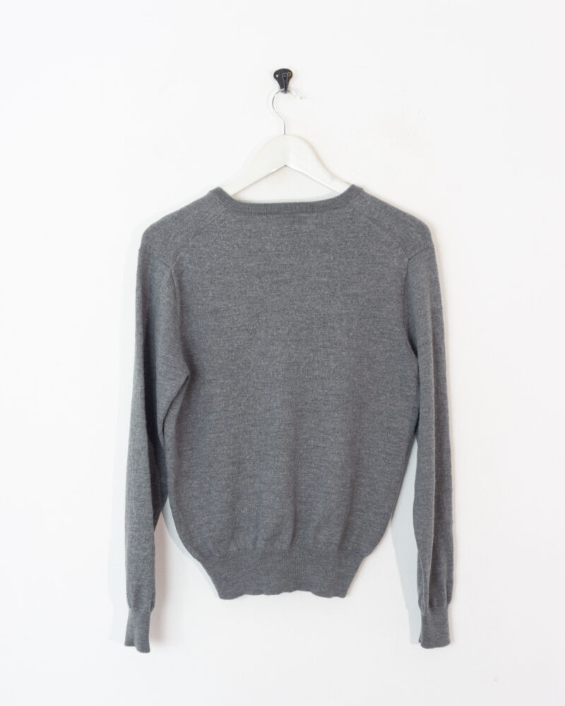 Ralph Lauren grey v-neck sweater S - Imagen 3