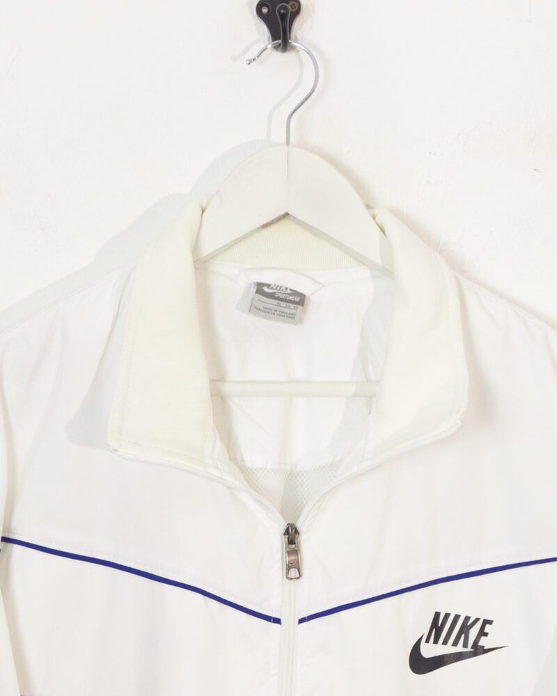 Nike vintage 00s white track jacket XL - Imagen 3