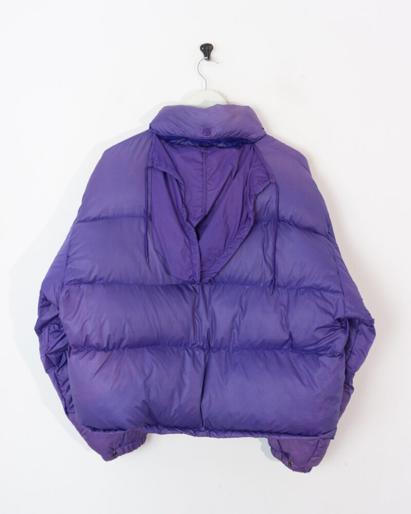 Naf Naf vintage 90s purple puffer coat M - Imagen 4