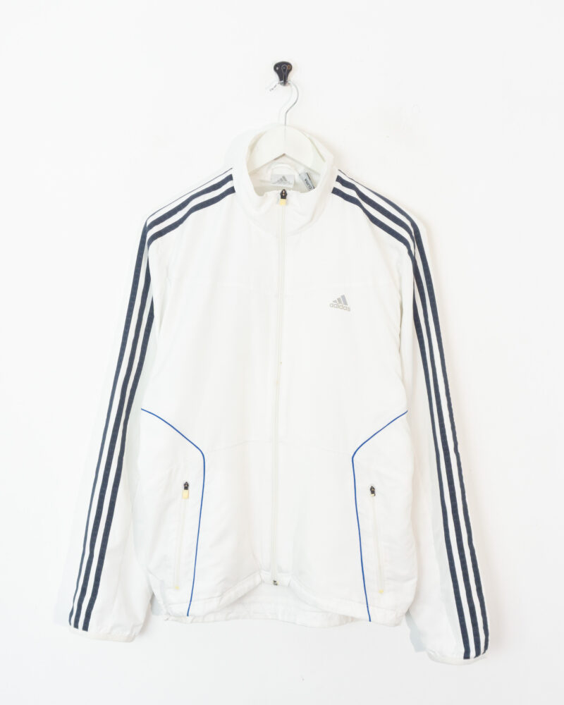 Adidas vintage 00s white track jacket M - Imagen 2