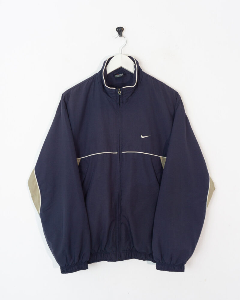 Nike vintage 00s navy track jacket M - Imagen 2