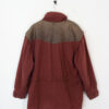 Vintage 90s burgundy coat L - Imagen 3
