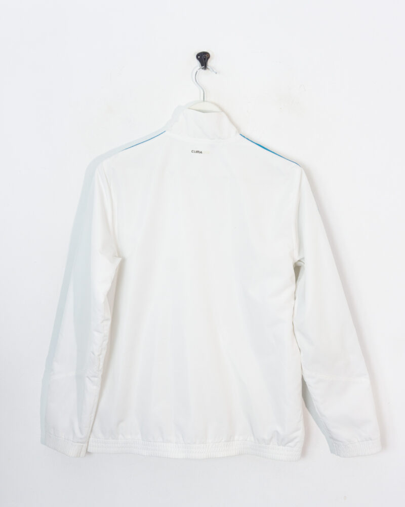 Adidas white/blue track jacket L - Imagen 5